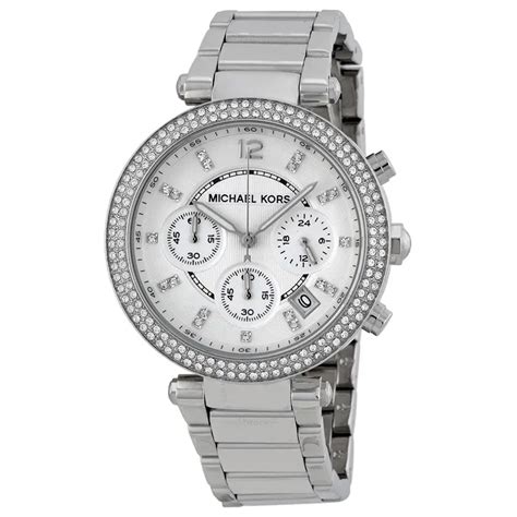 michael kors damenuhr chronograph mk5353|Michael Kors parker watch instructions.